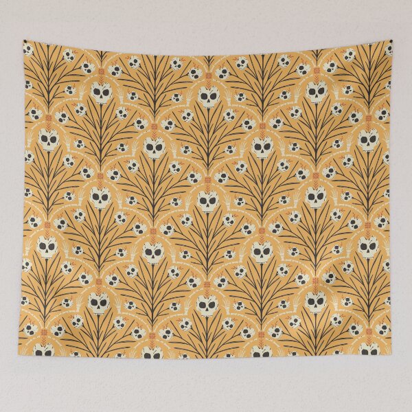 Item preview, Halloween is in full bloom - bright sunny yellow designed and sold by OzdeBayer.