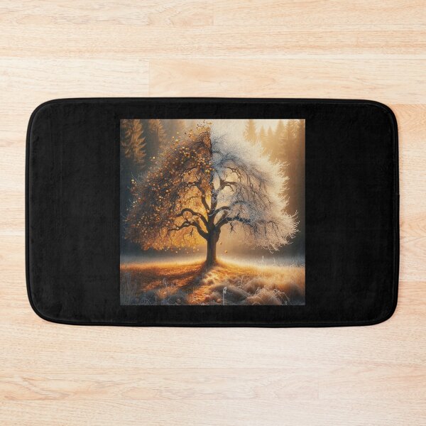 Item preview, Between Autumn Gold and Winter White designed and sold by LegademaArt.