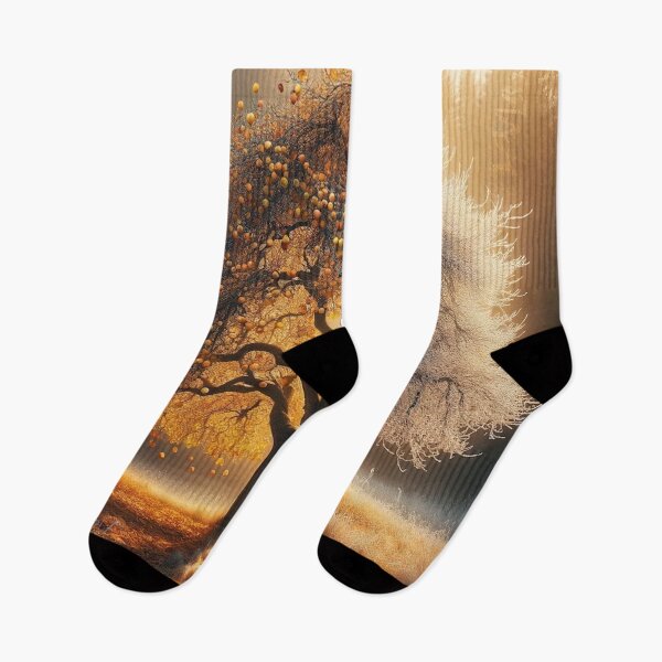 Item preview, Between Autumn Gold and Winter White designed and sold by LegademaArt.