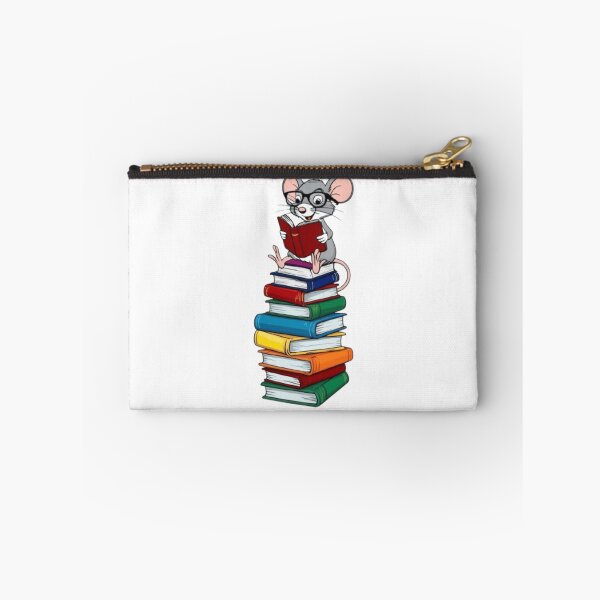 Item preview, Back to school mouse reading books designed and sold by Culmika.