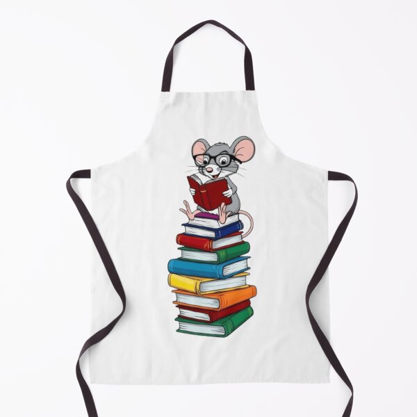 Item preview, Back to school mouse reading books designed and sold by Culmika.