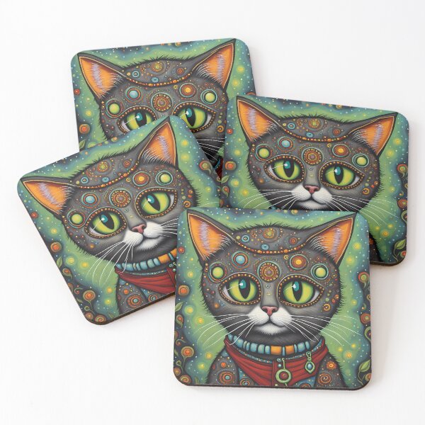 Item preview, Kitten dressed as a zombie for Halloween designed and sold by Colin Bentham.