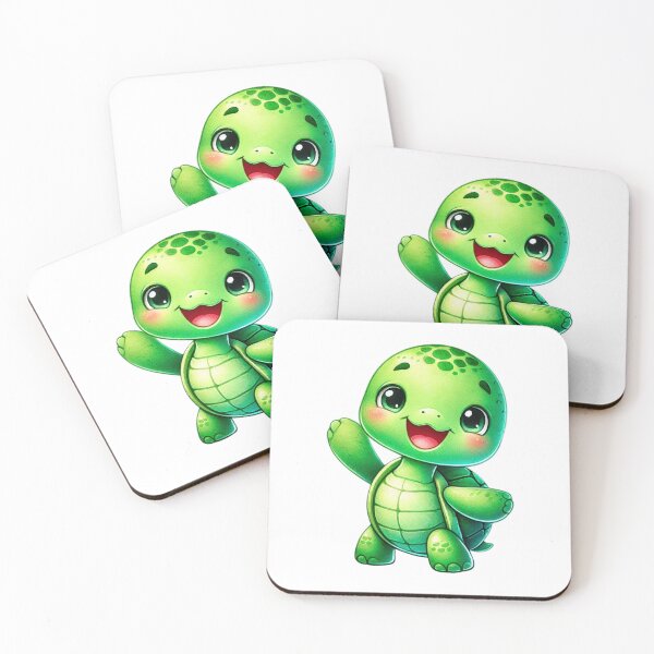 Item preview, Cute Happy Turtle Cartoon Character designed and sold by Little Care Studio.