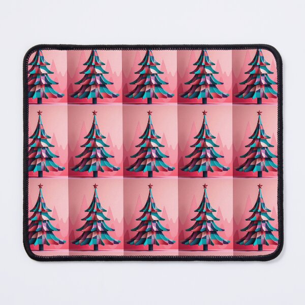 Item preview, Mid-Century Pink Kitsch Op Art Christmas Tree designed and sold by taiche.
