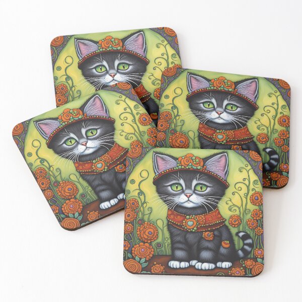Item preview, Kitten dressed as a zombie for Halloween designed and sold by Colin Bentham.