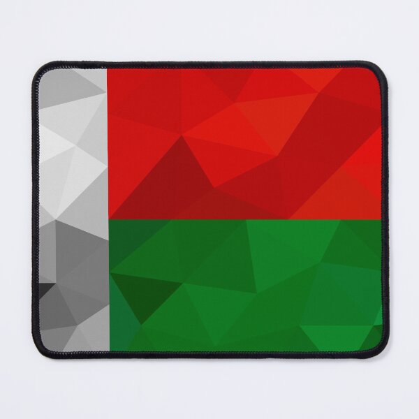 Item preview, Madagascar Flag Geometric Design – Bold African Art designed and sold by OrangePoly.