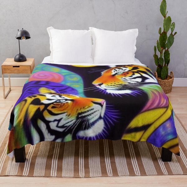 Item preview, Abstract Tiger Art designed and sold by TheDarkWardrobe.