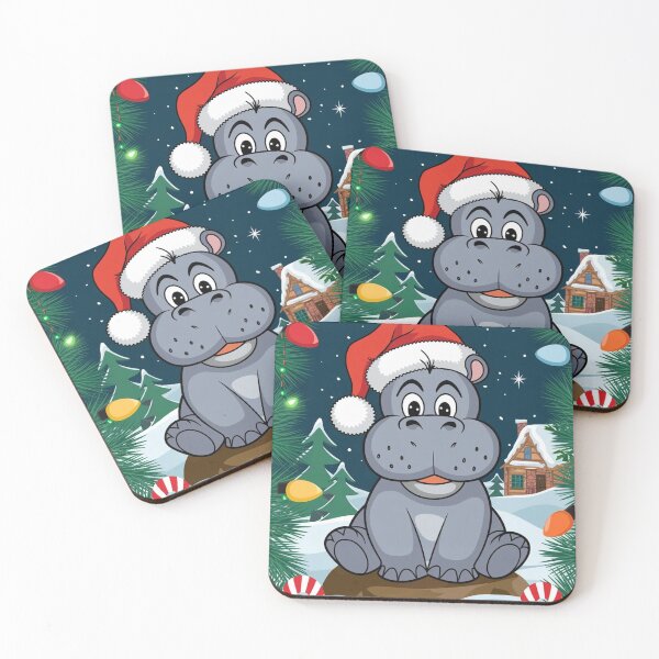 Item preview, Hippo Christmas designed and sold by MichalWeider.