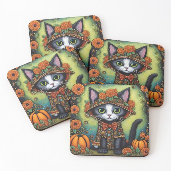 Item preview, Kitten dressed as a zombie for Halloween designed and sold by Colin Bentham.