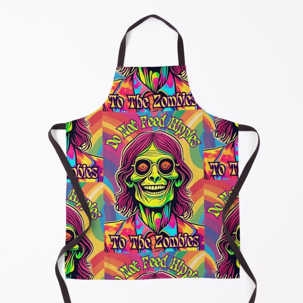 Item preview, Do Not Feed Hippies To The Zombies designed and sold by theflandonian.