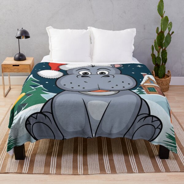 Item preview, Hippo Christmas designed and sold by MichalWeider.