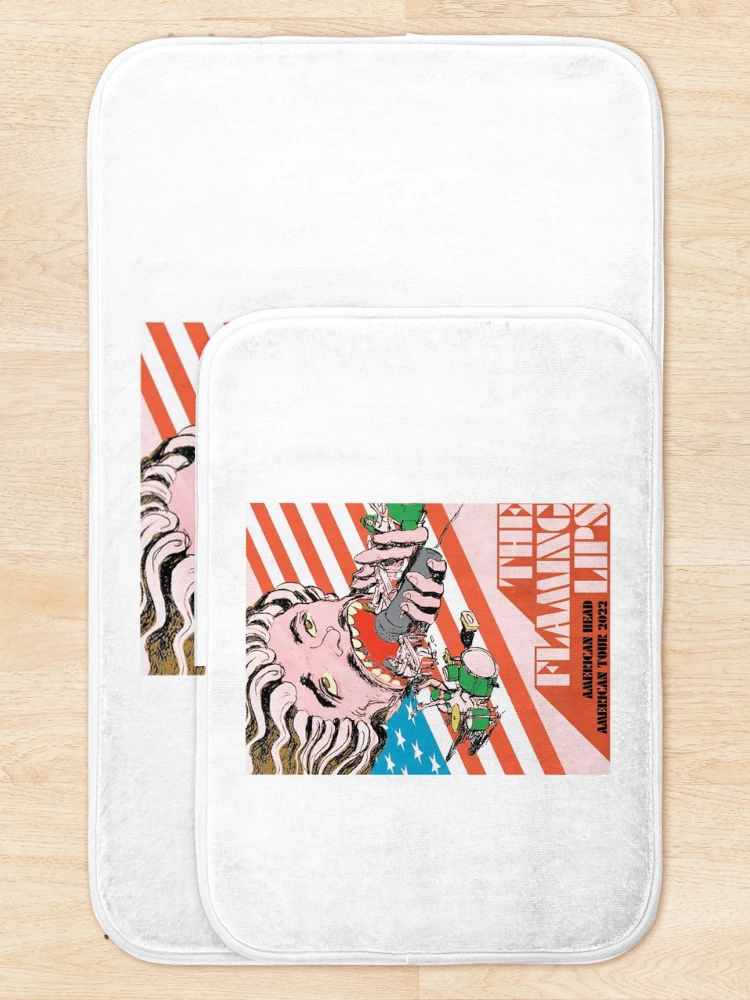 Thumbnail 5 of 6, Bath Mat, Rouges Ricaines Tour 2022 designed and sold by DuoCritters.