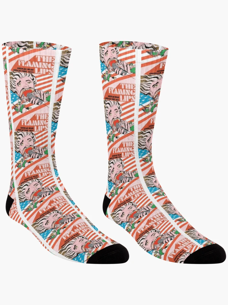 Thumbnail 3 of 5, Socks, Rouges Ricaines Tour 2022 designed and sold by DuoCritters.