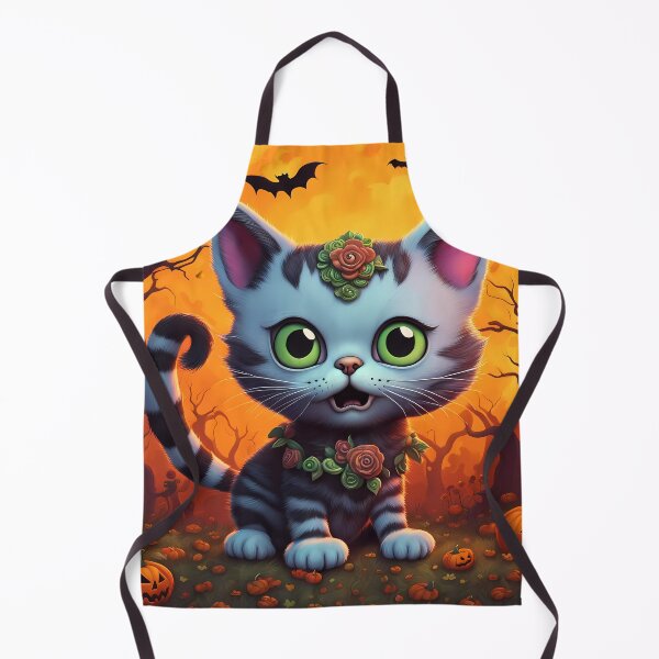 Item preview, Kitten dressed as a zombie for Halloween designed and sold by Colin Bentham.