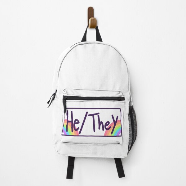 Item preview, He/They Pronouns Card designed and sold by Vettin-Arts.