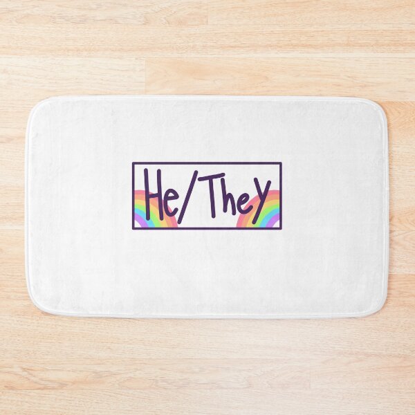 Item preview, He/They Pronouns Card designed and sold by Vettin-Arts.
