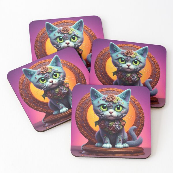 Item preview, Kitten dressed as a zombie for Halloween designed and sold by Colin Bentham.