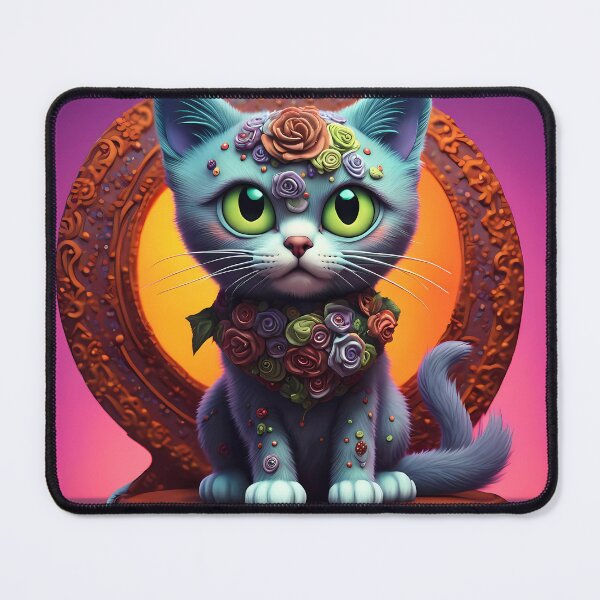 Item preview, Kitten dressed as a zombie for Halloween designed and sold by Colin Bentham.