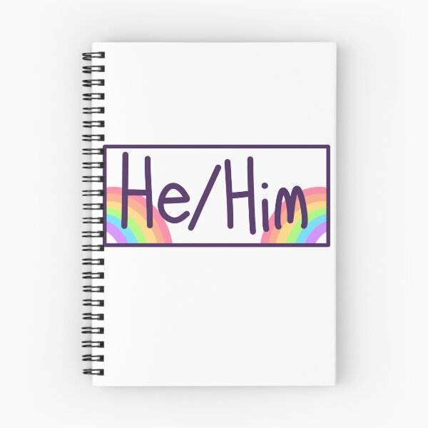 Item preview, He/Him Pronouns Card designed and sold by Vettin-Arts.
