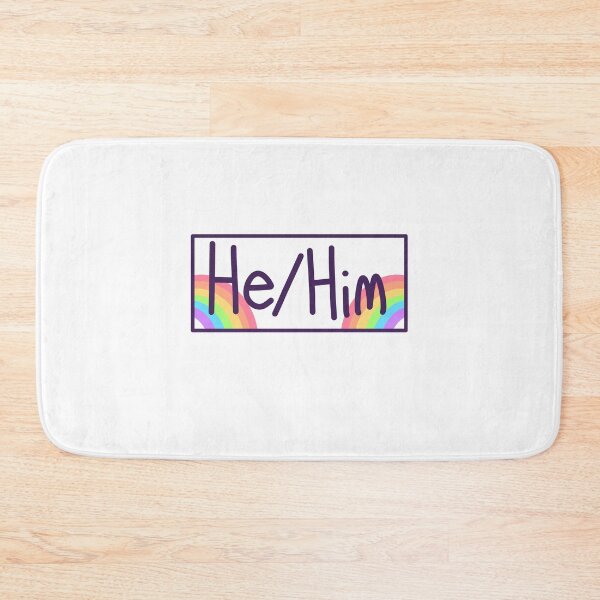 Item preview, He/Him Pronouns Card designed and sold by Vettin-Arts.