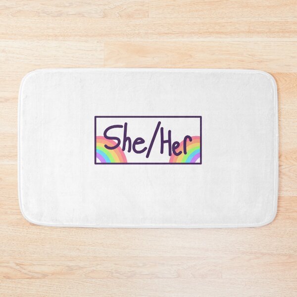 Item preview, She/Her Pronouns Card designed and sold by Vettin-Arts.