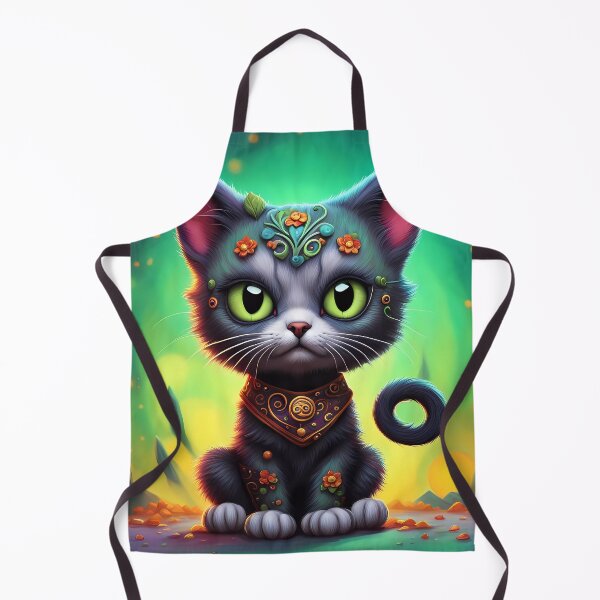 Item preview, Kitten dressed as a zombie for Halloween designed and sold by Colin Bentham.