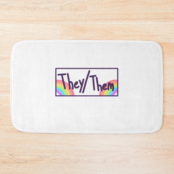 Item preview, They/Them Pronouns Card designed and sold by Vettin-Arts.