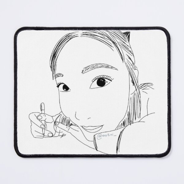 Item preview, Im Nayeon - Black Lineart designed and sold by itsaiaaa.