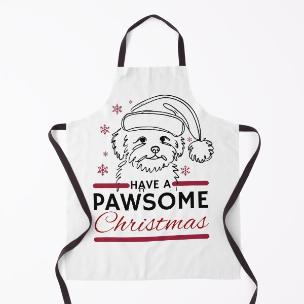 Item preview, Maltipoo Christmas Mug Have A Pawsome Christimas designed and sold by The Art of Kkatarynka.