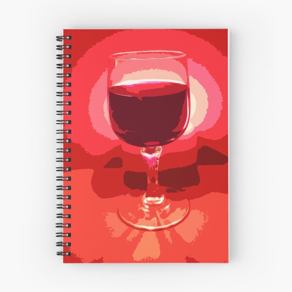 Item preview, red wine and candle designed and sold by ChalfontArt.