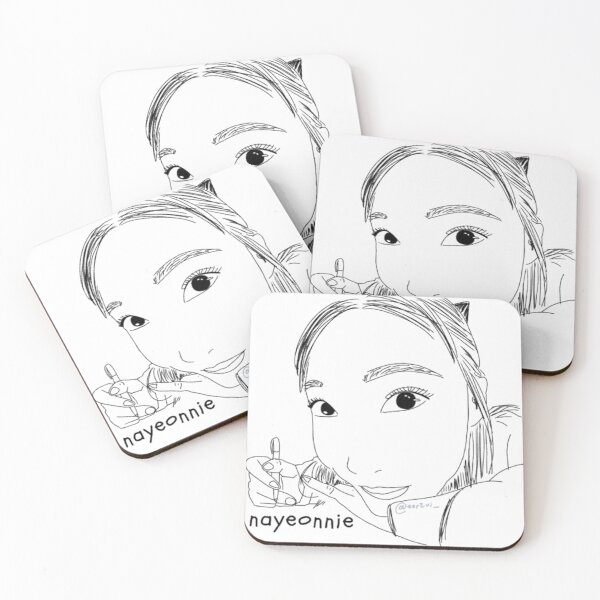Item preview, Im Nayeon - Black Lineart w/ name designed and sold by itsaiaaa.