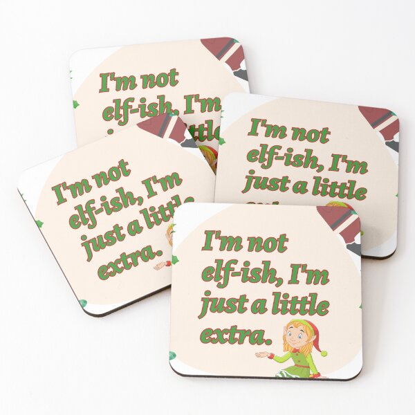 Item preview, I'm not elf-ish Christmas pun designed and sold by Artsy BE.