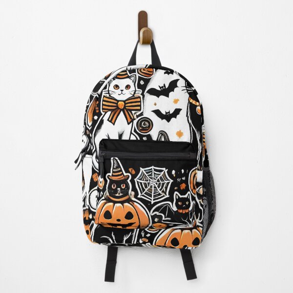 Item preview, Lindos gatos espeluznantes al estilo de Halloween designed and sold by Logiamerch.