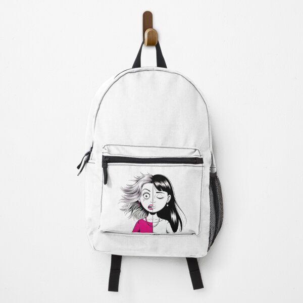 Item preview, Two faces sportswomen women calm and angry pink designed and sold by Newhyperion.