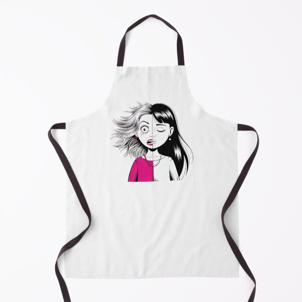Item preview, Two faces sportswomen women calm and angry pink designed and sold by Newhyperion.