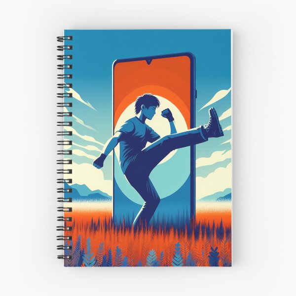 Item preview, Karateka going through a smartphone 12 designed and sold by P2Genies.
