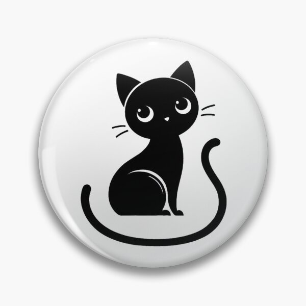 Artikelvorschau, Süße schwarze Katze entworfen und verkauft von Maeka Design.