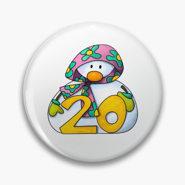 Item preview, Snowman - Number 20 - Advent Calendar  designed and sold by laureH.