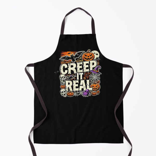 Item preview, Creap it Real, Spooky Funny Halloween saying designed and sold by Logiamerch.