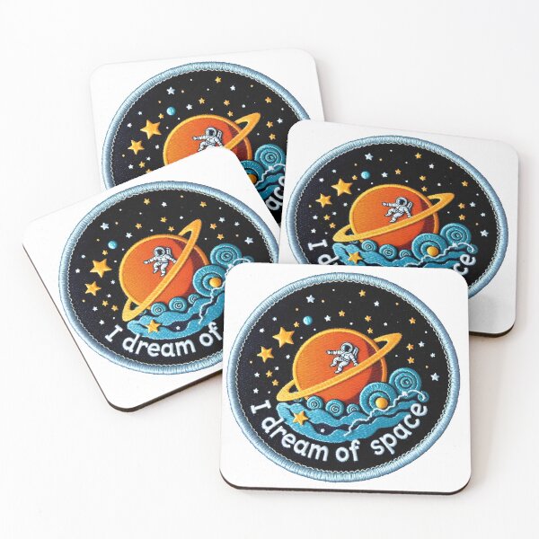 Item preview, I dream of space - mission patch design 3 designed and sold by jnxyz.