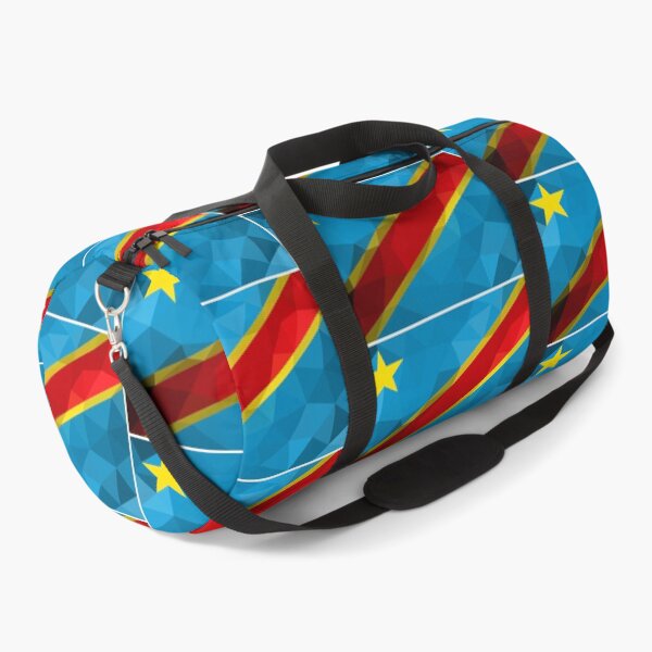 Item preview, Congo Flag Geometric Art – Bold and Vibrant Design designed and sold by OrangePoly.
