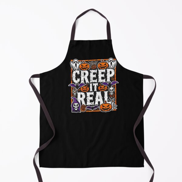 Item preview, Creap it Real, Spooky Funny Halloween saying designed and sold by Logiamerch.