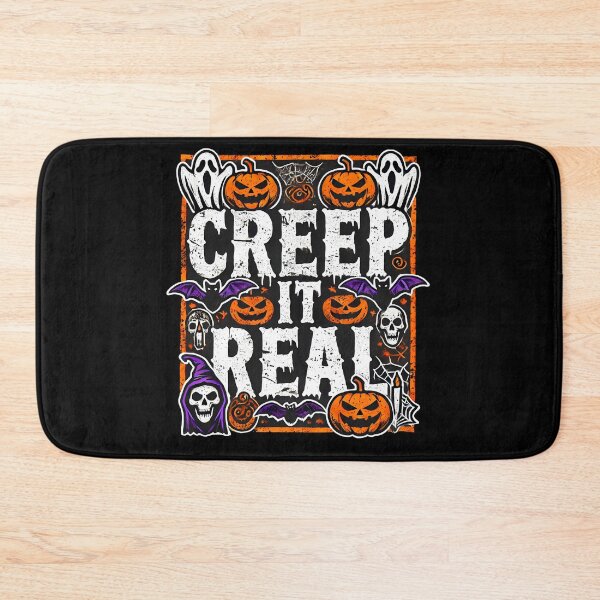 Item preview, Creap it Real, Spooky Funny Halloween saying designed and sold by Logiamerch.