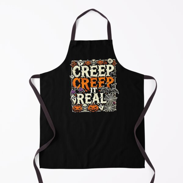 Item preview, Creap it Real, Spooky Funny Halloween saying designed and sold by Logiamerch.