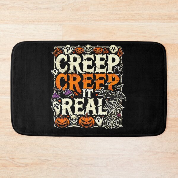 Item preview, Creap it Real, Spooky Funny Halloween saying designed and sold by Logiamerch.