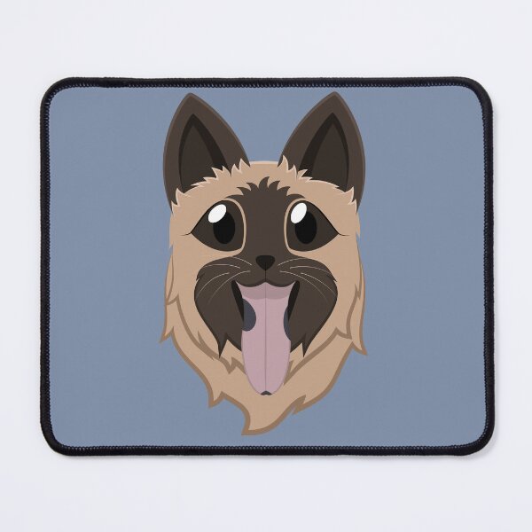 Item preview, Illustration of Eurasier dog face designed and sold by Knytt.