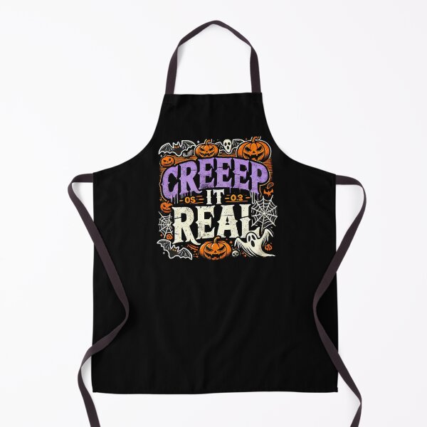 Item preview, Creap it Real, Spooky Funny Halloween saying designed and sold by Logiamerch.