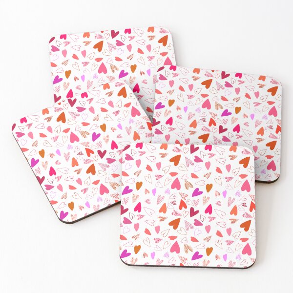 Item preview, valentine's day, hearts, love, stickers, red, pink, 14 February designed and sold by Tetiana Pohurska.