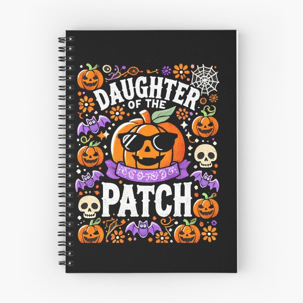 Item preview, Spooky Daughter of the Patch, Pumpkin Funny Halloween saying designed and sold by Logiamerch.