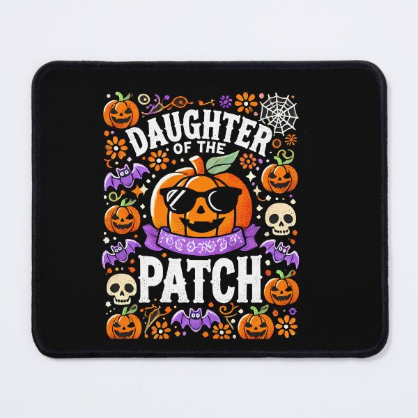 Item preview, Spooky Daughter of the Patch, Pumpkin Funny Halloween saying designed and sold by Logiamerch.